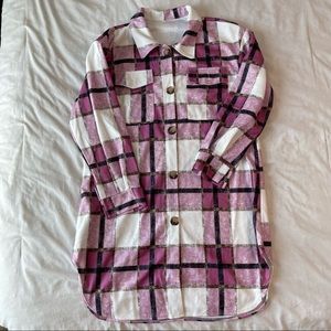 Boutique Pink Shacket | Long 💖